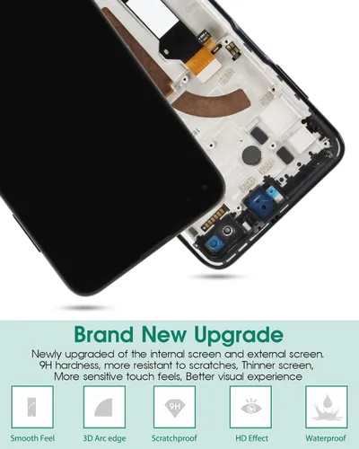 Miniatura 5 de Para Moto One 5G UW Reemplazo de pantalla para Motorola G 5G Plus Pantalla LCD para una pantalla 5G para pantalla táctil Edge S XT2075 XT2075-2