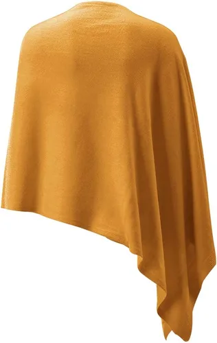 Miniatura 98 de Fomolom Ponchos para mujer, versátil, ligero, tejido sólido, chal envolvente, bufanda, accesorios para mujer