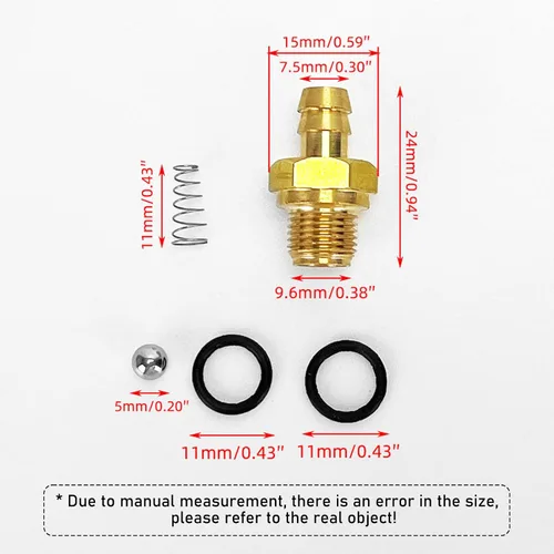 Miniatura 2 de Kit de inyector de jabón químico para lavadora a presión, compatible con Homelite, Ryobi, Husky, Troy Bilt reemplaza a 190593GS, 190635GS, 203640GS