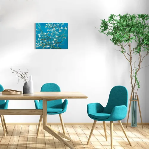 Miniatura 4 de Van Gogh Arte de Pared en Lienzo: Reproducción de Pintura al Óleo Almendro en Flor Imagen de Flores Decoración de Habitación, Impresiones de Arte