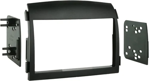 Miniatura 2 de Metra 95-7320 Kit de tablero de instalación doble DIN para Hyundai Sonata 2006-2008, color negro y arnés de cableado 70-5520 para vehículos Ford