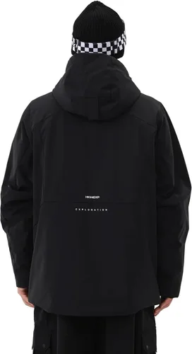 Miniatura 2 de Chaqueta de esquí para hombre, snowboard, 3L, acolchada, impermeable, resistente al viento, aislante, con capucha, para la nieve, invierno