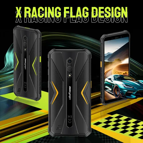Miniatura 2 de Ulefone Armor X12 Pro - Teléfono inteligente resistente, teléfonos impermeables desbloqueados, Octa-core Android 15, 8 GB+64 GB, Dual SIM Global 4G