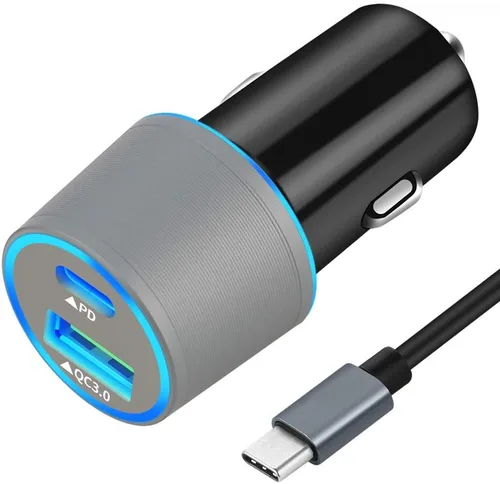 Miniatura 8 de Cargador de coche USB C rápido de 45 W para Google Pixel 10/10 Pro/10 Pro XL/9/9a/8/7, Galaxy S26/S25 Ultra, Looptimo Android Phone Plug PD y QC3.0