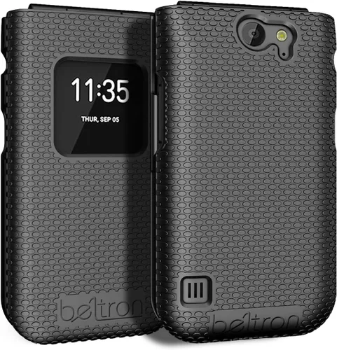 Miniatura 9 de BELTRON Funda para Nokia 2720 V Flip Phone, funda protectora a presión (Verizon 2720V) - Negro