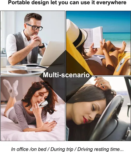 Miniatura 7 de Winyoung Masajeador de cuero cabelludo, cepillo de masaje eléctrico del cuero cabelludo, cepillo de masaje del cabello, rascador eléctrico