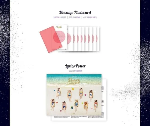 Miniatura 4 de TWICE - Summer Nights (2º Álbum Especial) Álbum+Juego de tarjetas de fotos extra (versión aleatoria)
