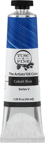 Miniatura 246 de Tusc & Pine Pintura al óleo Artist – Alizarin Crimson, 1.4 fl oz, sin amarilleo, consistencia rica y cremosa, carga máxima de pigmento, pinturas al