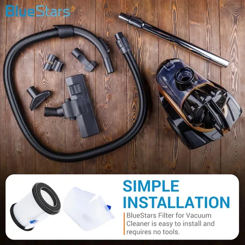 Miniatura 6 de BlueStars Filtro HEPA con malla blanca para aspiradoras inalámbricas INSE N5S N5T S6T S6P Pro S610/TMA T120 T121 T151 T150 T220 T220 T210 T181 T180