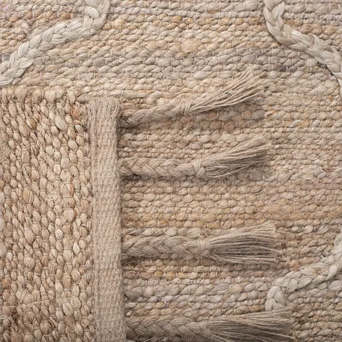 SAFAVIEH Natural Fiber Collection - Alfombra decorativa de 2 pies 3 pulgadas x 4 pies, natural, hecha a mano, rústico, geométrico, marroquí,