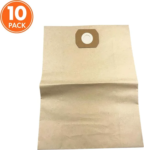 Miniatura 2 de Sun Joe SWD-12GB-10PK Bolsa de filtro de papel de repuesto universal para tanque de vacío de 12 galones para aspiradora húmeda/seca y otras marcas