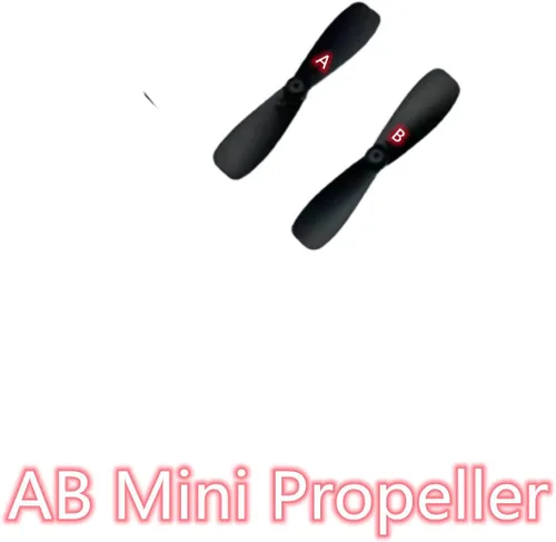 Miniatura 2 de skrnrhrery Mini hélice, adecuado para cuadricópteros UAV pequeños y medianos, hélice de nailon con eje central de 0.8 y 0.039 in, longitud