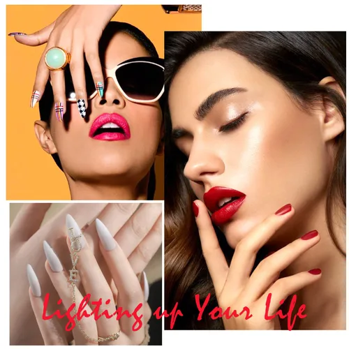 Miniatura 7 de VICOVI Kit de esmalte de uñas de gel con lámpara LED de luz UV, kit de iniciación de esmalte de gel en 20 colores, herramientas de manicura, kit