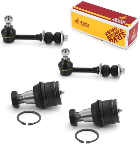 Miniatura 173 de Metrix Premium Chassis Parts - Juego de 4 piezas de articulación de rótula superior y barra estabilizadora delantera para Ford Ranger RWD 1998-2011