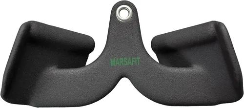 Miniatura 10 de MARSAFIT Gimnasio en casa, fitness, remo, barra en T, polea en V, accesorio para máquina de cable, barra de bíceps Curl Tricep LAT Pulldown Bar Back