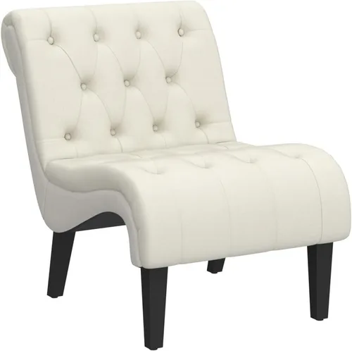 Miniatura 6 de AVAWING Juego de 2 sillas decorativas sin brazos, sillas tapizadas con botones copetudos para sala de estar con patas de madera, cómoda silla