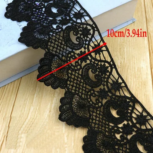 Miniatura 3 de Accesorios de ropa bordados de poliéster bordado ligero falda de encaje / escote/mangas DIY tela decorativa arte, embalaje de regalo, diseño