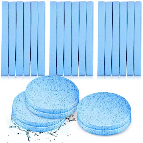 Patelai 120 esponjas faciales comprimidas para esteticistas, eliminación de maquillaje facial, almohadilla de esponja de limpieza, exfoliante, spa,
