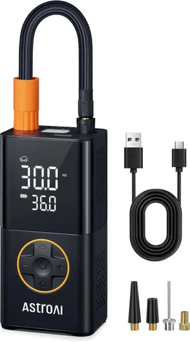 Miniatura 6 de AstroAI Compresor de aire portátil con inflador de neumáticos mini L7 y L7
