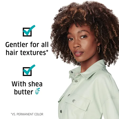 Miniatura 5 de COLORCHARM - Tinte permanente para el cabello, tinte para el cabello para cobertura de canas, añade brillo, 2 onzas Paquete de protección