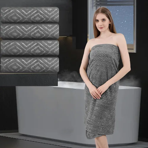 Miniatura 30 de Sábana de Baño Extra Grande de 4 Piezas (35"x70") - Sábana de Baño Ultra Suave de Tamaño Grande, Juego de Sábanas de Baño para Baño de Hotel, Sábana