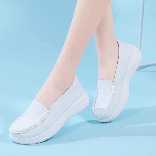Miniatura 2 de Zapatos de lactancia para mujer, mocasines para caminar, transpirables, ligeros, cómodos para el trabajo