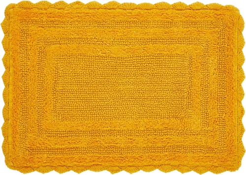 Miniatura 14 de Better Trends Lilly Crochet - Alfombras ovaladas de baño y alfombras reversibles de 17 x 24 pulgadas, alfombras de baño para baño, lujosa alfombra