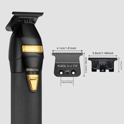 Miniatura 4 de FX707B2 - Cuchilla de repuesto DLC 2.0 compatible con recortadora BaByliss FX787 y FX726, compatible con cuchilla de recortadora BaByliss DLC 2.0, 4