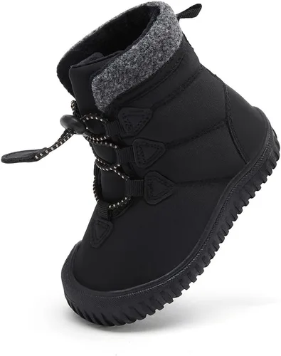 Miniatura 151 de BMCiTYBM Botas de nieve de invierno para bebés y niños pequeños, de piel sintética, cálidas, antideslizantes, zapatos para primeros pasos