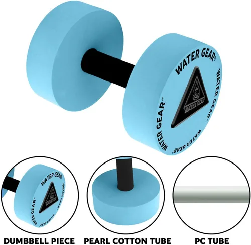 Miniatura 7 de Water Gear Campanas de resistencia - Fitness acuático y ejercicio de piscina - Entrenamiento intenso sin estrés adicional - Fácil