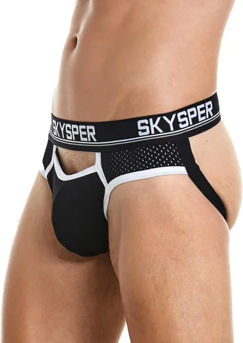 SKYSPER Jock Strap Athletic Supporter para hombres Sexy Jockstrap Ropa interior masculina