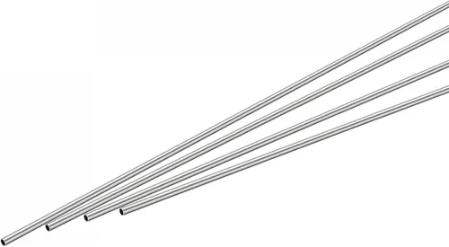 Miniatura 8 de uxcell Tubo redondo de acero inoxidable 304 0.079 in OD 0.008 in espesor de pared 11.811 in longitud 4 piezas