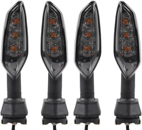Miniatura 5 de Luz de señal de giro F para Kawasaki Z1000 Z900 Z800 Z750 Z650 Z300 Z400 Z125 para Ninja ZX6R accesorios de motocicleta indicador Y