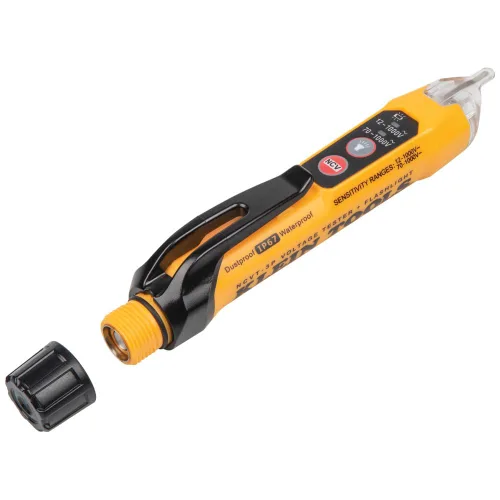 Miniatura 7 de Klein Tools NCVT3P - Probador de voltaje sin contacto de doble rango, bolígrafo de 12-1000 V CA, linterna, alarmas LED audibles e intermitentes