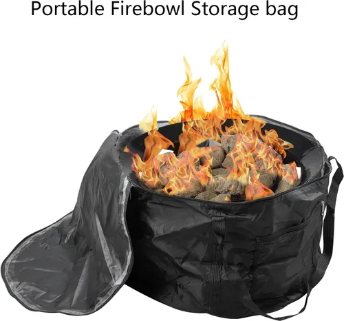 Miniatura 4 de Organizador de hoguera para exteriores de 19 pulgadas, compatible con hogueras de gas propano Outland Firebowl