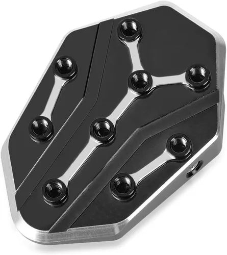 Miniatura 2 de Soporte lateral para motocicleta, extensión de soporte compatible con versys650 VERSYS 650 2010-2023 (negro)