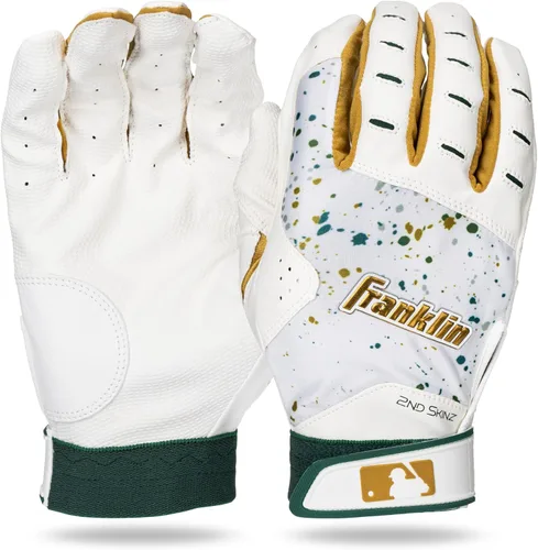 Miniatura 10 de Franklin Sports MLB 2nd Skinz Guantes de Bateo - Adultos y Jóvenes Béisbol y Sóftbol - Guantes de Béisbol, Teeball y Sóftbol para Hombres y Niños