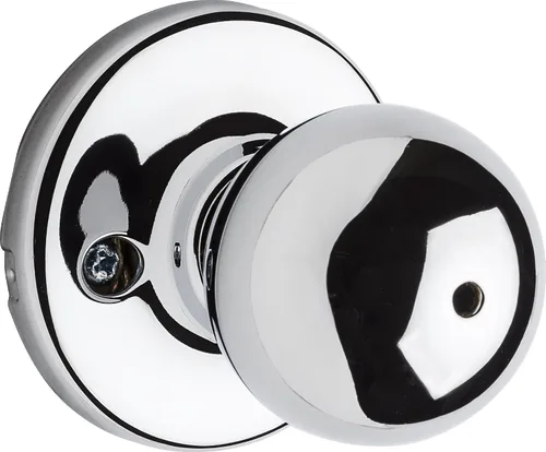 Miniatura 2 de Kwikset Pomo de puerta de entrada Polo con cerradura y llave, manija de puerta exterior con llave segura, pomo de puerta para entrada delantera