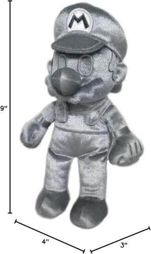 Miniatura 2 de Little Buddy 1726 Super Mario All Star Collection - Peluche de metal, 9 pulgadas