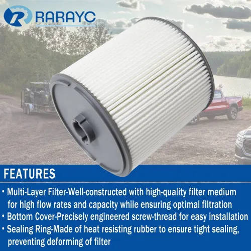 Miniatura 5 de (Actualización) Juego de separadores de agua con filtro de combustible Cummins de 6.7L para motores diésel Ram Turbo 68157291AA y 68436631AA 2019