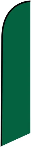 Miniatura 18 de Bandera de plumas de Swooper color negro sólido, solo bandera de repuesto