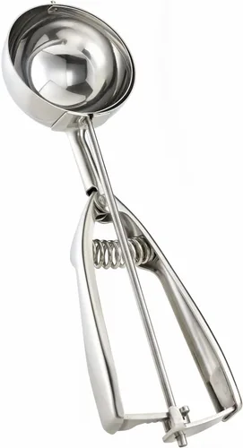 Miniatura 10 de cuchara profesional de acero inoxidable 18/8 tamaño mediano para galletas, Tamaño 40