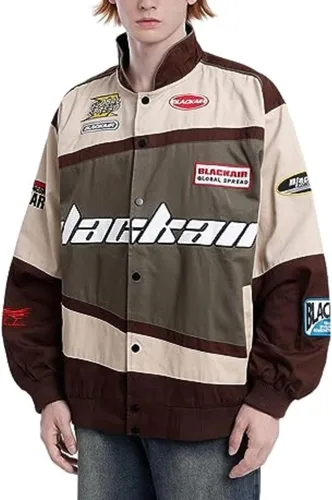 Aelfric Eden Chaqueta Varsity Harajuku para hombre, chaqueta de béisbol con gráficos vintage, unisex, abrigos urbanos