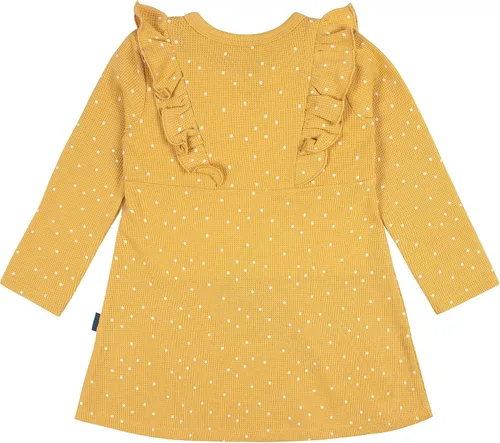 Miniatura 4 de Gerber Vestido de manga larga con detalle de volantes para bebé niña