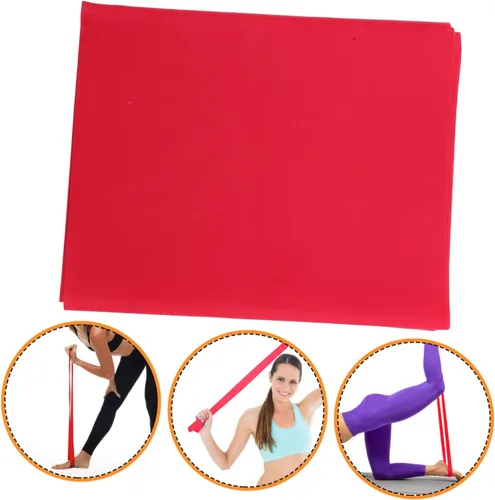 Miniatura 8 de Alipis Banda elástica de resistencia TPE para yoga para estiramiento de fitness y entrenamiento de fuerza, banda de ejercicio para hombros, piernas