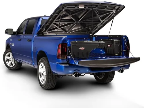 Miniatura 4 de RealTruck UnderCover SwingCase Caja de almacenamiento para caja de camioneta SC200D Compatible con Ford F-250/350 Super Duty 1999 - 2016 lado