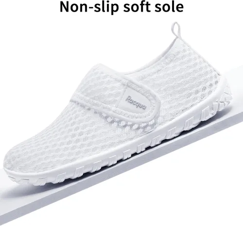 Miniatura 38 de Racqua Zapatos de agua, de secado rápido, ligeros, deportivos, acuáticos, para niños pequeños y grandes