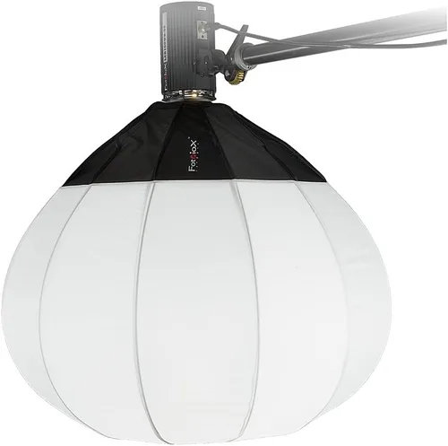 Miniatura 7 de Fotodiox Linterna Softbox 26in (65cm) Globe - Caja de luz plegable con Elinchrom Speedring para Elinchrom y compatible