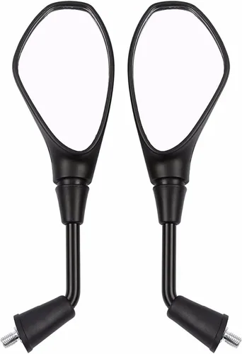 Miniatura 2 de Espejos laterales retrovisores para motocicleta de 0.394 in compatibles con BMW F 800 GS R 1200 GS R NineT S 1000 XR