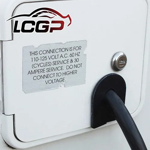 Miniatura 6 de LCGP Puerta de Acceso para RV Cable Eléctrico Cable de Alimentación para Remolque Escotilla de Cable Puerta de Almacenamiento de Manguera para Negro